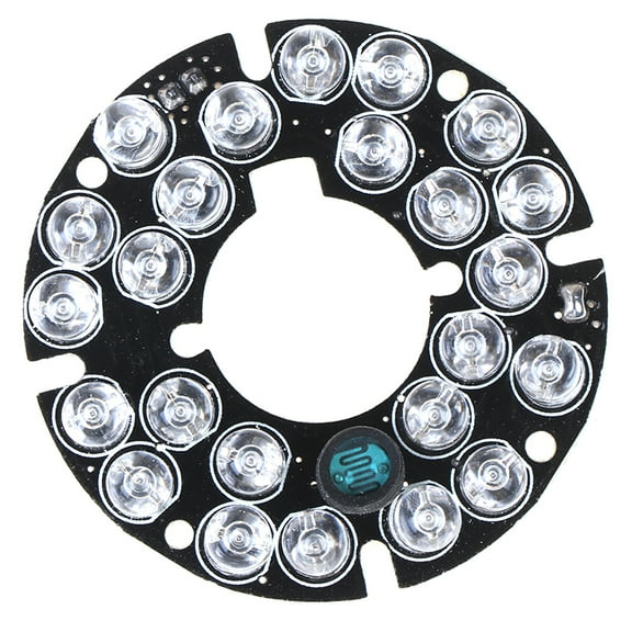 Infrared light 24 Grain 850nm IR LED board for Surveillance cameras