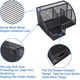 thumbnail image 3 of Organizador de escritorio de malla metálica con Portaplumas y cajones, 6 portaplumas, portaplumas, grapadoras, organizador multifuncional (negro) Zefei Wu 9024735016441, 3 of 5