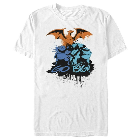 Men's Pokemon Go Big Trio  Graphic T-Shirt