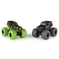thumbnail image 2 of Monster Jam, Official Zombie Grave Digger Vs. Hunter Son-Uva Digger Die-Cast Monster Trucks, 1:64 Scale, 2 of 4