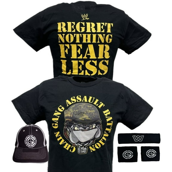 John Cena Regret Nothing Fear Less Chaingang Adult Mens Costume