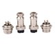thumbnail image 2 of 2 Juegos Adaptador de Conector Y de Enchufe de Aviión de Tornillo de 4 piezas, 2 of 6