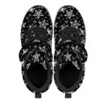 thumbnail image 2 of Pointodoor Star Sneakers for Girls Fashion Dress Tennis Shoes for Kids Size 1 Lightweight Anti-Slip Running Shoes Breathable for Sport Athletic with Single Buckle, 2 of 7