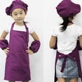 thumbnail image 5 of Walbest Children Kids Bib Apron with 1 Pocket - 21.2 x 18 Polyester Apron Machine Washable for Kitchen Cooking Crafting BBQ Drawing Outdoor Art Craft Plain Kids Apron Pocket Bib, 5 of 7