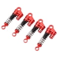 thumbnail image 3 of Amortiguadores RC ANGGREK de metal Rojo 4 piezas Para 1/24 RC Car, 3 of 8