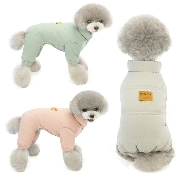 Dog clothes pet thickened four-legged cotton four-legged bear pet supplies Dog clothes pet thickened four-legged cotton four-legged bear pet supplies
