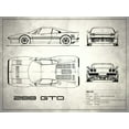 thumbnail image 2 of Rogan, Mark 14x12 Black Ornate Wood Framed with Double Matting Museum Art Print Titled - Ferrari 288-GTO White, 2 of 4