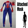 thumbnail image 3 of Traje de araña de Peter Parker para Halloween en PS5 Spider 2, disfraz de superhéroe, mono completo de Spiderman, mono Zentai de segunda mano, 3 of 5
