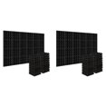 thumbnail image 1 of 48 Piezas 25X25X5Cm Estudio AcúStico Insonorizado Espuma PiráMide Aislamiento de Ruido Paneles de Tratamiento de AbsorcióN de Sonido Negro, 1 of 3