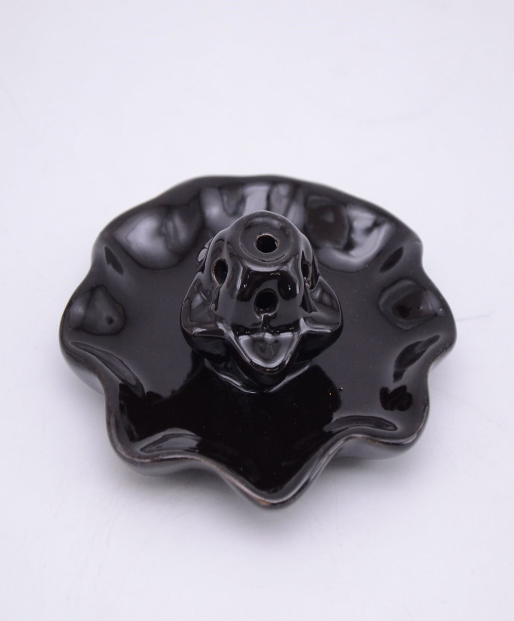 Mainstays Small Incense Backflow Cone Holder, Black