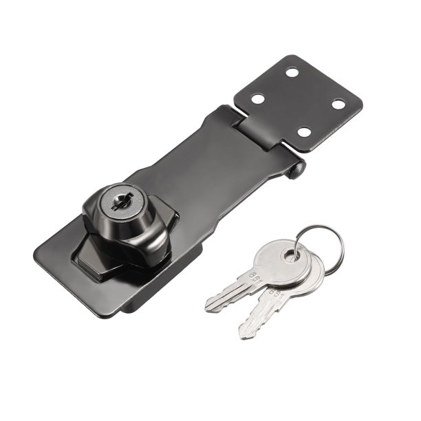 Keyed Hasp Lock 135mm Twist Knob Keyed Locking Hasp for Door