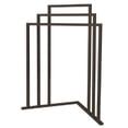 thumbnail image 1 of L Shape 3-Tier Iron Construction Corner Towel Rack, 1 of 1