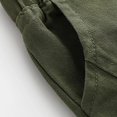 thumbnail image 4 of XBASW Kids Baby Boys Girls Chino Pants Solid Color Cargo Pants Toddler Elastic Waist Trousers with Pockets for Spring Autumn Summer 18M-5T, 4 of 7
