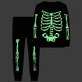 thumbnail image 5 of Xudanell Newborn Boy Outfits Cartoon Print Halloween Baby Outfit Luminous Toddler Boy Clothes for Home, 5 of 7