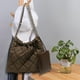 thumbnail image 5 of Bolso de hombro para mujer, bolso de mano ligero de piel sintética, moderno, con bolso pequeño. Café, 5 of 9