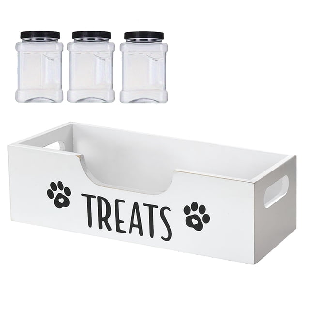 Caja Almacenamiento Bocadillos Con Alimentos Plástico para Jarras () Blanco