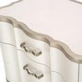 thumbnail image 5 of Michael Amini London Place 3-Drawer Nightstand - Creamy Pearl, 5 of 10