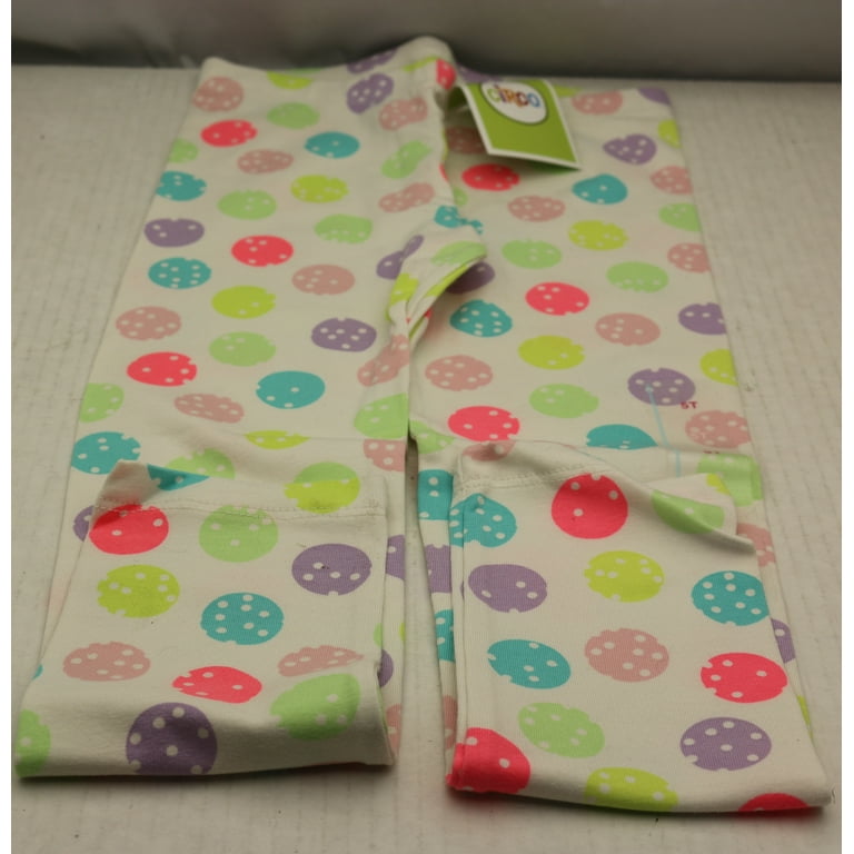 Circo Leggings with Colorful Polka Dots Size 5T Walmart