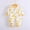 Yellow, variant on WOYY Girls Romper Cartoon Prints Long Sleeved Jumpsuit Cotton Comfortable Onesie