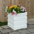 thumbnail image 2 of Mayne Freeport Patio Planter 18x18 - White, 2 of 5