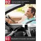 thumbnail image 5 of Auriculares de conducción ósea, Auriculares inalámbricos Bluetooth, Auriculares deportivos resistentes al sudor, Micrófono integrado, Interacción de voz inteligente, 5 of 8