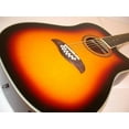 thumbnail image 3 of Oscar Schmidt 12 String Acoustic/Electric Guitar, Free Strap, Sunburst OD312CETS-NS1, 3 of 6