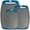 Gray/Blue, variant on GORILLA GRIP Oversized 100% BPA Free Reversible Kitchen Cutting Board Set of 3, Juice Grooves, Dishwasher Safe, Blue Gray