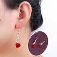 thumbnail image 1 of Xihbxyly Pendientes de Perla En Forma de U, Elegante Diseño de Aro de Aleación, Modernos Pendientes de Clip, Joya Llamativa, Ideal para Bodas, Compromisos, Accesorios de Mujer., 1 of 7