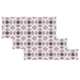 thumbnail image 5 of Calcomanías de azulejos de 20 piezas, pegatina Diagonal de suelo impermeable autoadhesiva para decoración de pasillo y sala de estar, 5 of 14