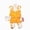H661-Orange, variant on TOWED22 Newborn Clothes 8Pcs Infant Baby Girl Boy Underwear Outfit Essentials Layette Gift Set 0-3 Month(Orange,3-6 M)