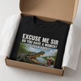 thumbnail image 5 of Funny Alligator Encounter Graphic T-Shirt, Unisex Classic Fit Tee, 5 of 9