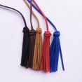 thumbnail image 3 of Borlas Crafting 5cm Cortina Beanie Poly Peach Tassel Charm Colgante Accesorio para bolsos Llavero Negro Hugo borla, 3 of 3