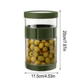 thumbnail image 5 of JMKQLZ Glass Fermentation Crock with Built-in Strainer - Perfect Pickling Jar for Homemade Vegetables, Sauerkraut and Kimchi with Secure Lid, 5 of 6