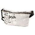 Multifunctional Sequins Waist Bag Cosmetic Makeup Fanny Pack Casual