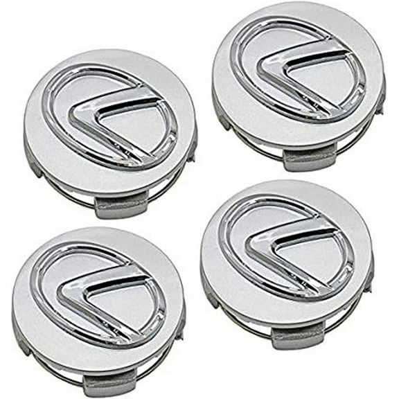 4 PCS for Lexus ES300 IS300 IS250 IS350 RX350 RX330 ES350 LS460 RC350 SC300 SC400 SC430 1992-2022 Silver Wheel Center Cap Caps HUBCAP 42603-30590