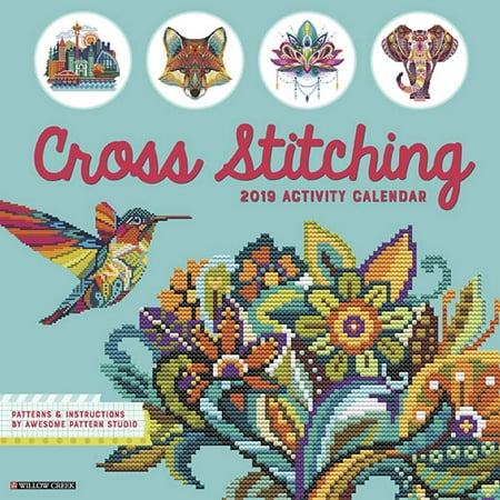 Willow Creek Press 2019 Cross Stitching Wall