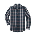 thumbnail image 5 of COOFANDY Flannel Shirts for Men Long Sleeve Button Up Shirt with Pocket Untucked Shirts for Men, 5 of 6