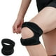 thumbnail image 1 of Soporte de rodillera rotuliana | Protector de articulación de menisco acolchado EVA transpirable | Correa de compresión para correr, fitness, baloncesto, senderismo | 60.5x7CM Negro | Estabilizador, 1 of 8