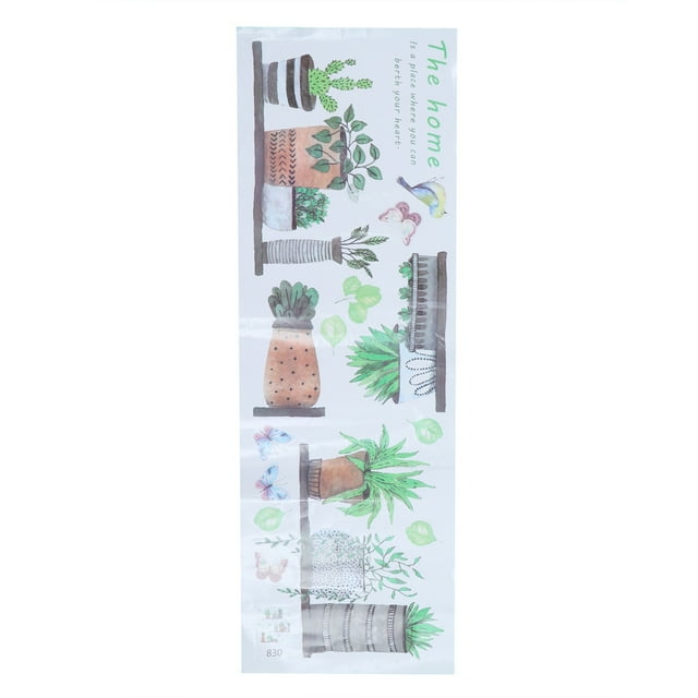 Home Improvement,Wall Sticker PVC Pot Wall Decal Wall Decors True to Its Promise