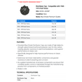 thumbnail image 2 of Distributor Cap - Compatible with 1968 - 1974 Ford Torino 1969 1970 1971 1972 1973, 2 of 2