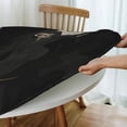 thumbnail image 4 of Grim Reaper Skull Moon Round Fitted Tablecloth Elastic Edged Table Cloth Waterproof Table Cover 48in, 4 of 7