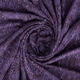 thumbnail image 2 of Zelouf Octavia Eyelet Knit  , Sewing, DIY, Crafts Fabric by the Yard, Plum/mineral, 10 Yard, 2 of 3