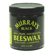 Murrays Black Beeswax 3.5 oz. Jar (Case of 6)