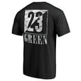 thumbnail image 3 of Men's Draymond Green Black Golden State Warriors Yin & Yang Name and Number T-Shirt, 3 of 3
