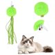 thumbnail image 3 of 2 Piezas de Reemplazo para Varita de Gato, Accesorios de Recarga para Varita de Gato para Gatos de Interior y Exterior, Bola de Felpa Verde, 3 of 7