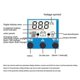 thumbnail image 5 of 100A MPPT Solar Charge Controller Dual USB LCD Display 12V/24V Auto Solar Cell Panel Charger Regulator with Load, 5 of 5