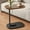 Walnut, variant on Oval Side Table, Desk And Laptop Table, A Movable Side Table, Suitable For Home And Office Scenes, Coffee Table And Bedside Sofa Side Table, Small And Light, Multi-Color Optional