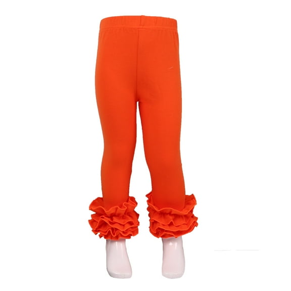 LYMAYTER Infant Girls Leggings Pants Spring Fall Solid Color Trousers Toddler Stretch Bottoms Pants for 12 Months - 8 Years
