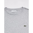 thumbnail image 2 of Lacoste Long Sleeve Jersey Pima Regular Fit Crewneck T-Shirt X-Small Silver Heathered, 2 of 4