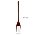 thumbnail image 2 of WHAMVOX  3 Pcs/Set Kitchen Fork Spoon Spoons Wooden Tableware Travel, 2 of 8